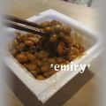 えみりぃさん's cooksnap of when they made 春の味ふき味噌納豆.