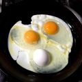 マーシ☆'s cooksnap of when they made 黄身が真ん中にくる綺麗な目玉焼きの方法.