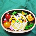 れいこうじ's cooksnap of when they made メロンパンナおむらいす＊キャラ弁.