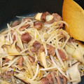 ogyu8786's cooksnap of when they made 砂肝とキノコの炒めもの.