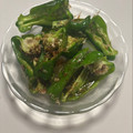 莉紅花's cooksnap of when they made ご飯がすすむ！これだけ！ピーマンの油焼き.