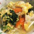 YUKIKI☆'s cooksnap of when they made ささみとほうれん草の卵雑炊.
