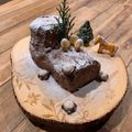 mhboyett's cooksnap of when they made ☆ブッシュドノエル☆.