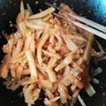 ワッシー岡's cooksnap of when they made 簡単＆シャキシャキ！ヤーコンの酢醤油炒め.