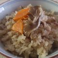 ★りなたん★'s cooksnap of when they made チキンピラフ〜ローストチキンの残りで〜.