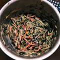 アボたま's cooksnap of when they made 栄養満点☆ひじきのゴボウサラダ.