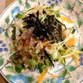 horseland's cooksnap of when they made 長芋のきざみ山葵ドレッシングサラダ.