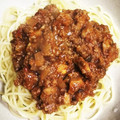 ムーミン☆ママ's cooksnap of when they made 簡単 我が家のミートソーススパゲティ.