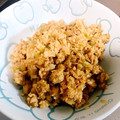 クリちゃん0309's cooksnap of when they made 冷凍豆腐でしっとりネギそぼろ♪.