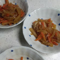 ｋｒｋｒ２８２９'s cooksnap of when they made 大根とシーチキンの煮物.