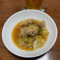 のんべえオヤジ's cooksnap of when they made 鶏肉とキャベツのくたくた煮.