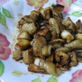 ゆみにゃむ's cooksnap of when they made 鶏皮しめじのめんつゆ炒め☆彡.