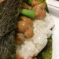 ラクラクダ's cooksnap of when they made 納豆ご飯を白菜漬けで巻いてみよう♡.