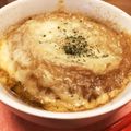 猫柳商店's cooksnap of when they made お家で簡単♡本格！オニオングラタンスープ.
