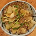 食いしん坊山ガール's cooksnap of when they made カブのとろーりひき肉あんかけ.