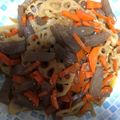 にむばすしゅたーぜん's cooksnap of when they made 子供も大好き☆れんこんのきんぴら☆.