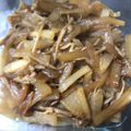 新米☆★'s cooksnap of when they made 大根とえのき茸ピリ辛炒め.