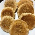 ケロケロ蛙's cooksnap of when they made かた焼きせんべい ♪ 歯に気を付けてね.