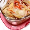 mujica♪sa's cooksnap of when they made 白菜・ハム・大葉のお漬け物風和え物♪.