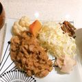 sofami's cooksnap of when they made 豚肉とキャベツのりんご味噌炒め.