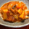 ルぴあ's cooksnap of when they made タコとたっぷり野菜のトマト×紅茶煮.