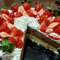 まる78's cooksnap of when they made クリスマスにも♪ココアムースケーキ.