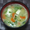 みがつくひと's cooksnap of when they made 野菜たっぷり　厚揚げの味噌汁♪.