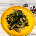 サヤスカマカン's cooksnap of when they made きのことほうれん草のアンチョビ炒め.