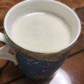 ともさと8888's cooksnap of when they made 手作り黒豆煮の煮汁で♪黒豆ミルクラテ.