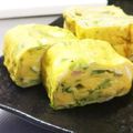 京ん家's cooksnap of when they made お弁当✿香るシャキ②セロリベーコン卵焼き.