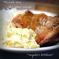 inyako's cooksnap of when they made 塩麹deチキンソテー・タルタルソース添え.
