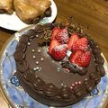 りりこ☆彡's cooksnap of when they made ガナッシュクリームが絶品チョコケーキ.