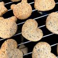 タラまよ's cooksnap of when they made 黒ごまきなこと黒糖の健康クッキー.