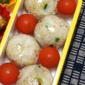 nosso's cooksnap of when they made ごま油香る！かつお節とニラのおにぎり.