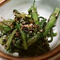 ねこはがき's cooksnap of when they made 超簡単！！春菊のお浸し♪.