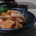 ダイナマイト漆黒's cooksnap of when they made ぶりのお刺身、柚子胡椒の醤油漬け.