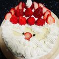 curisupin's cooksnap of when they made サンタのケーキ.