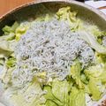 ナーちゃん's cooksnap of when they made レタスのしらすぽん酢サラダ.