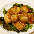 さゆpon's cooksnap of when they made 豚バラ巻き菊芋★の甘辛ころころ煮.