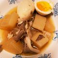 もんだん's cooksnap of when they made 手羽元と大根のこってり煮～煮卵入り～.