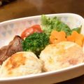 qumapoo's cooksnap of when they made わんこ用☆犬用☆ハンバーグ☆お誕生日に♪.