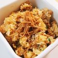 ひなぽんず★'s cooksnap of when they made 味付けいらず？なめたけチャーハン.