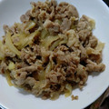 かほたくhy's cooksnap of when they made 豚のしょうが焼き.