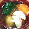 プラハの街並み's cooksnap of when they made 名古屋のお雑煮.