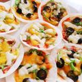 まほゆ's cooksnap of when they made 餃子の皮で簡単パリパリピザ.