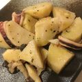 ルナＰボール's cooksnap of when they made イカとじゃがいもの塩辛バター炒め.