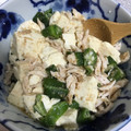 なみか☆'s cooksnap of when they made オクラとしめじとささみのゴマめんつゆ和え.