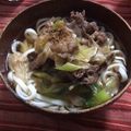 Amimoco's cooksnap of when they made ☆牛肉とネギの肉うどん☆.