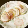 ＊実月＊'s cooksnap of when they made おつまみ＊蕪と生ハムのカルパッチョ.