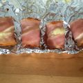 クック1FX93J☆'s cooksnap of when they made トースターで簡単！餅のベーコンチーズ巻き.